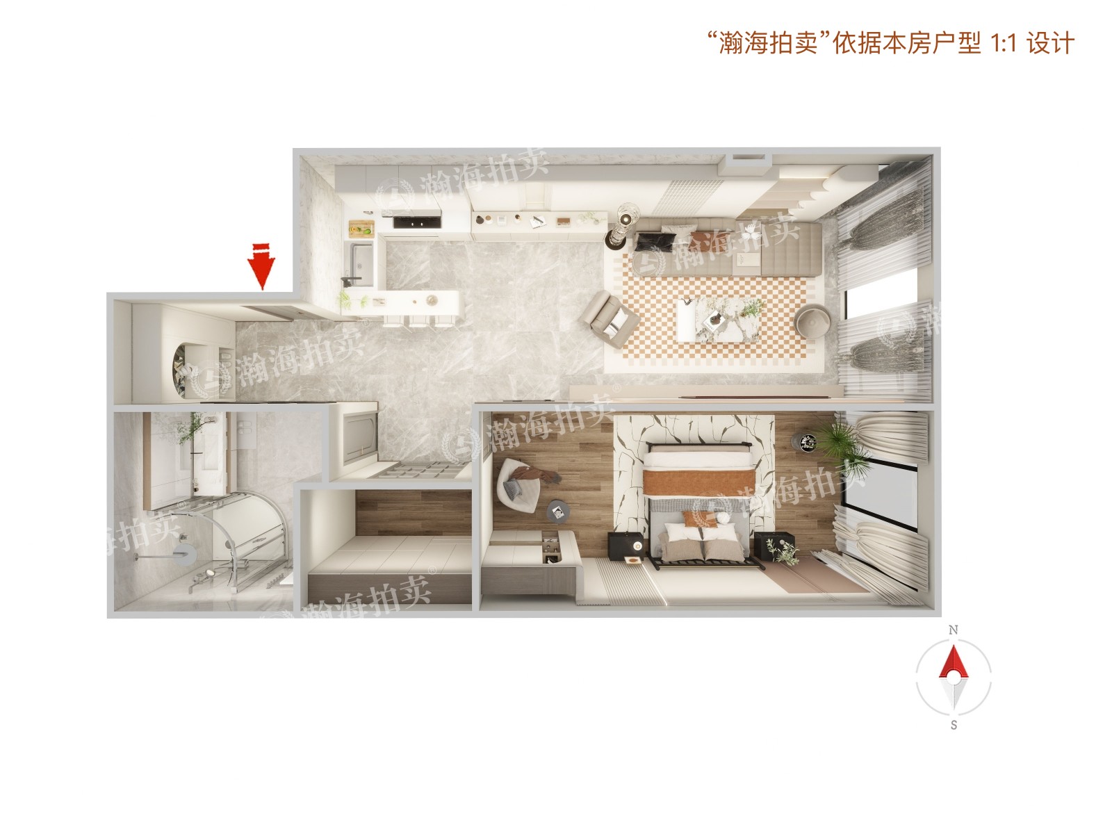 沿海赛洛城四期403号楼1单元709室