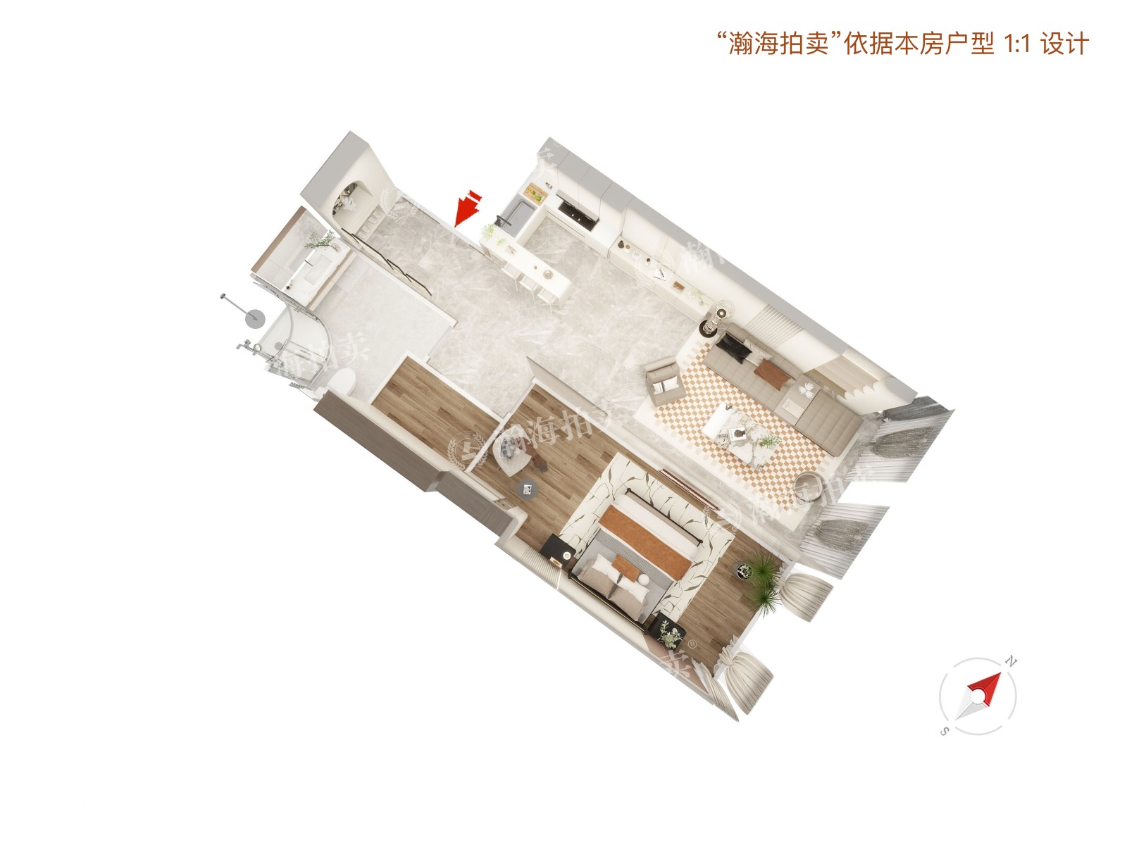 沿海赛洛城四期403号楼1单元709室