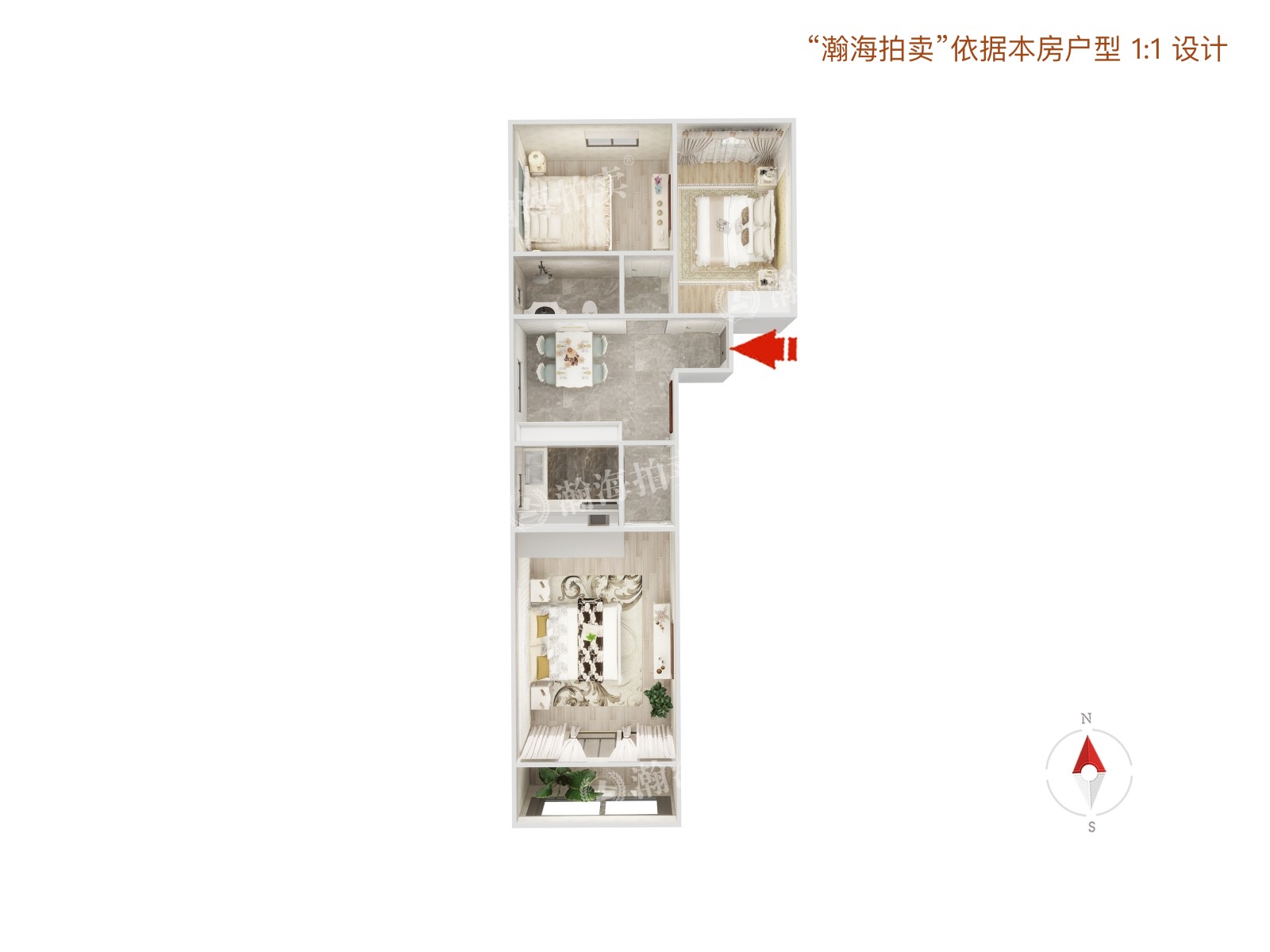 水月院1号楼143室