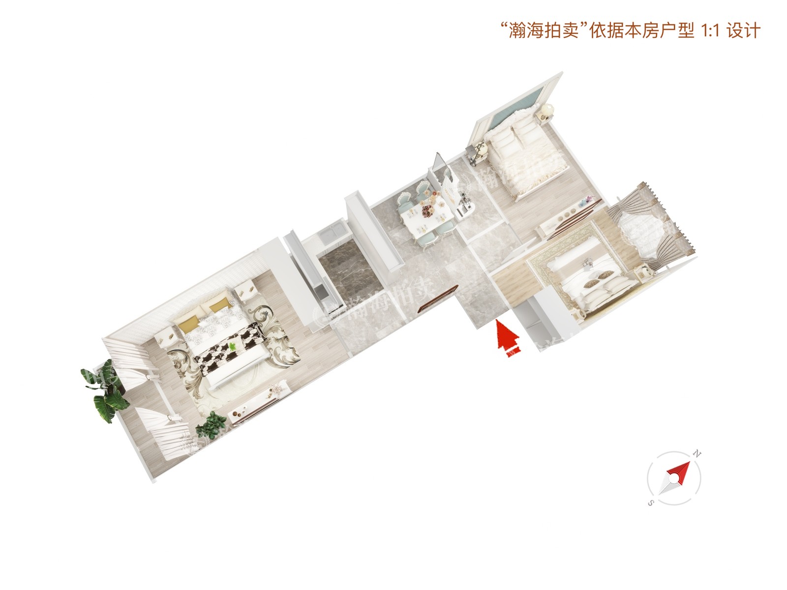 水月院1号楼143室