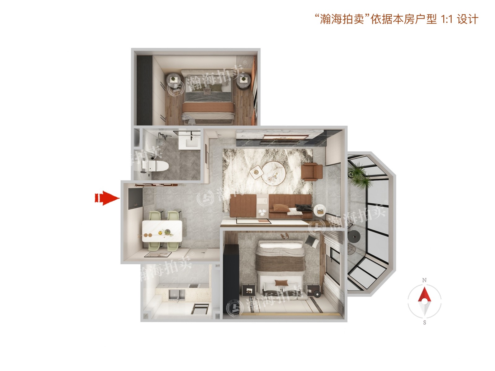 丽泽雅园3号楼2709室