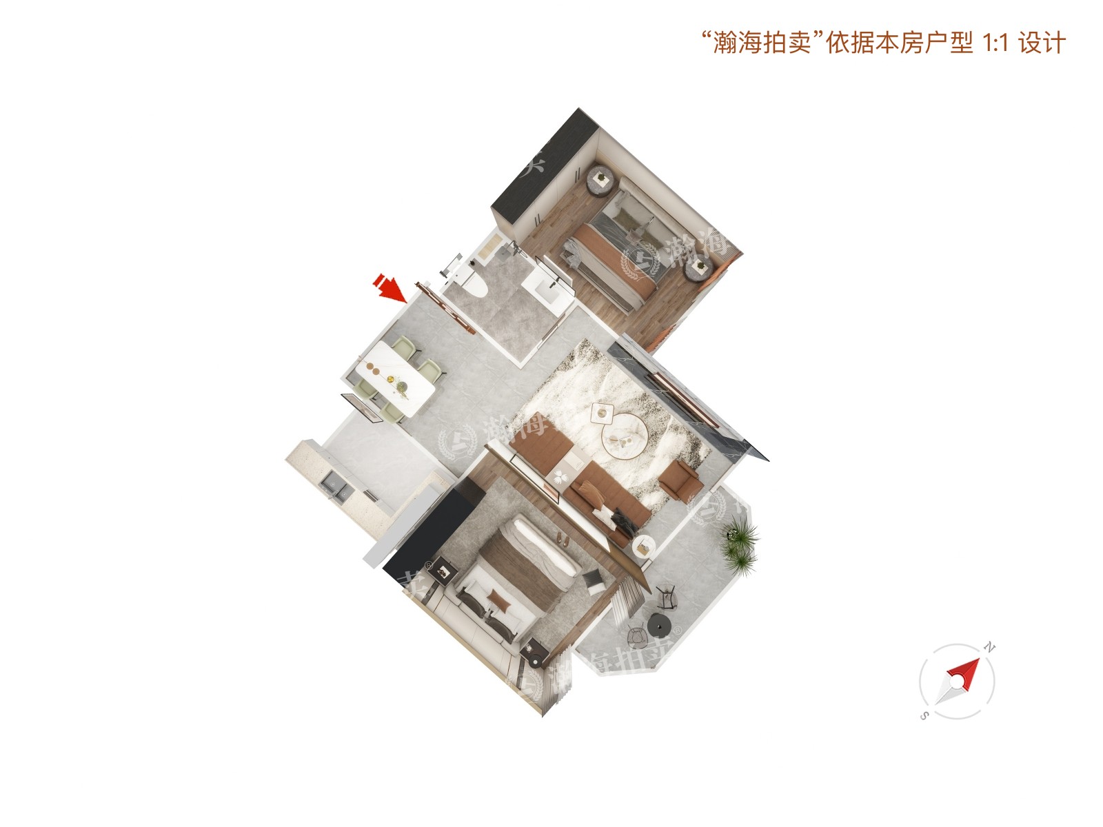 丽泽雅园3号楼2709室