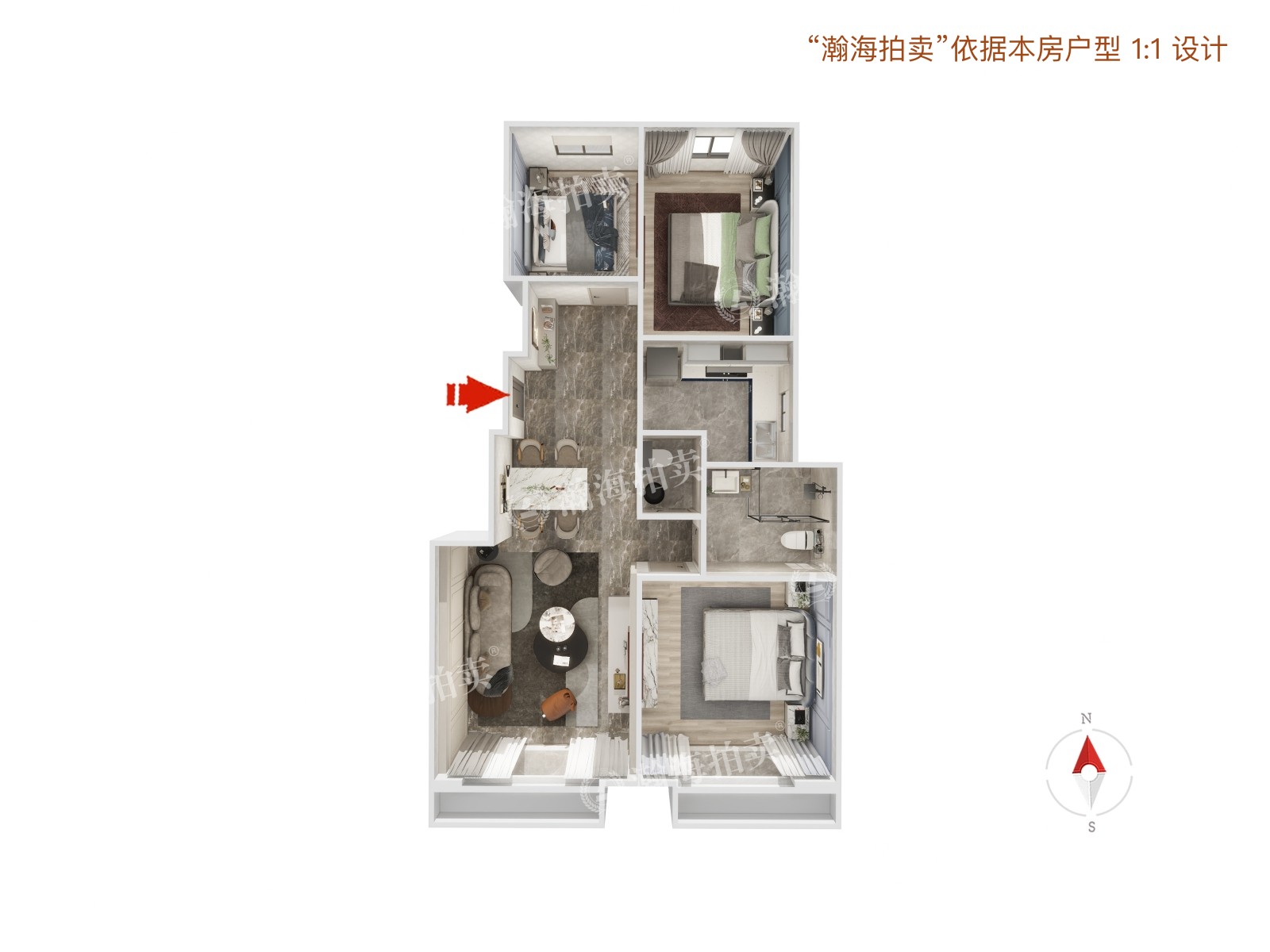 万科金域东郡14号楼2单元801室