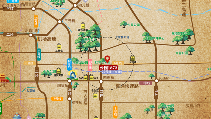区位图