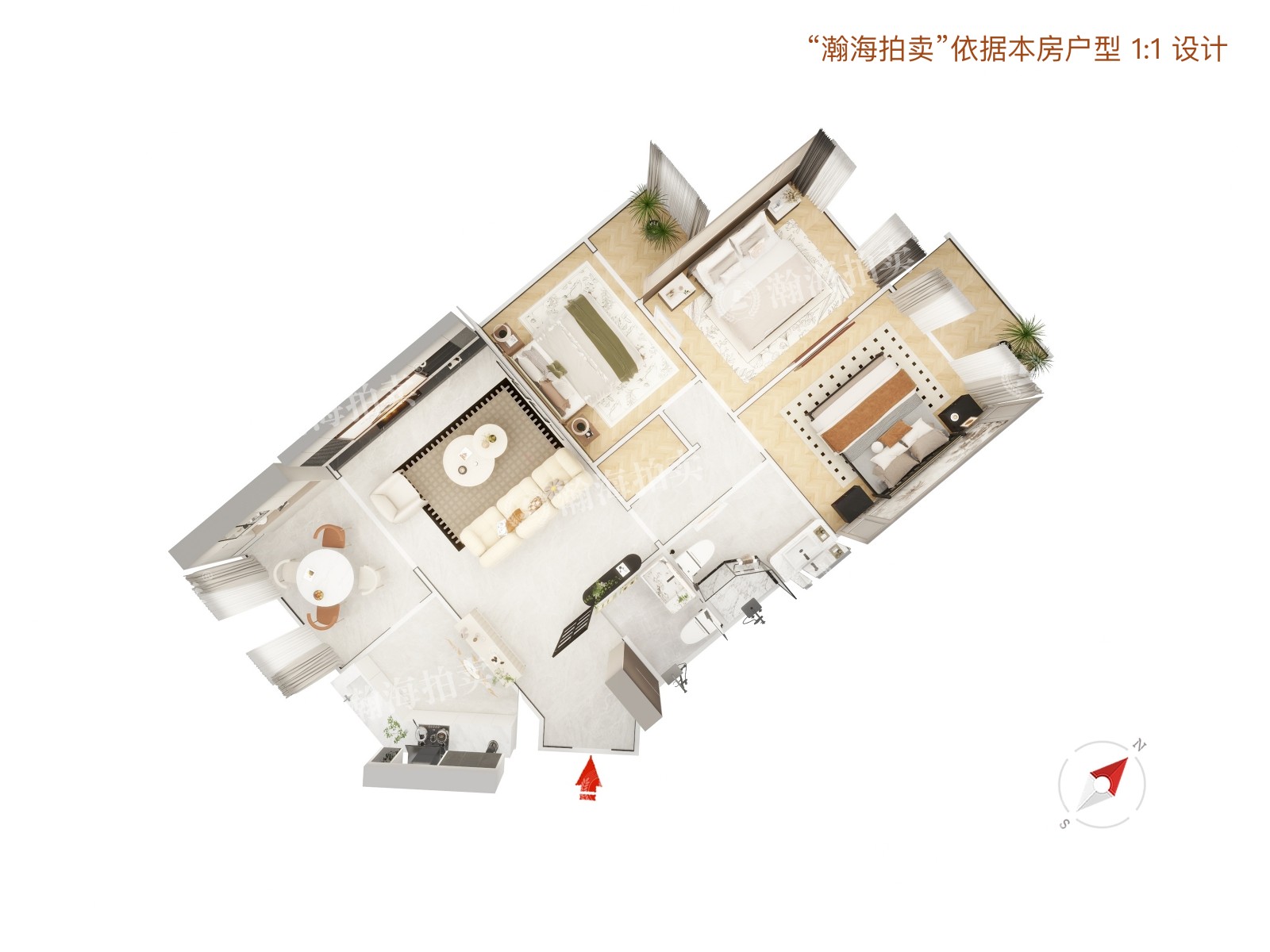 鑫苑小区4号楼441室