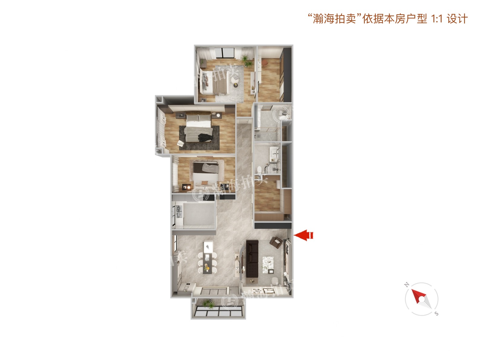 丽都悦府2号楼1602室