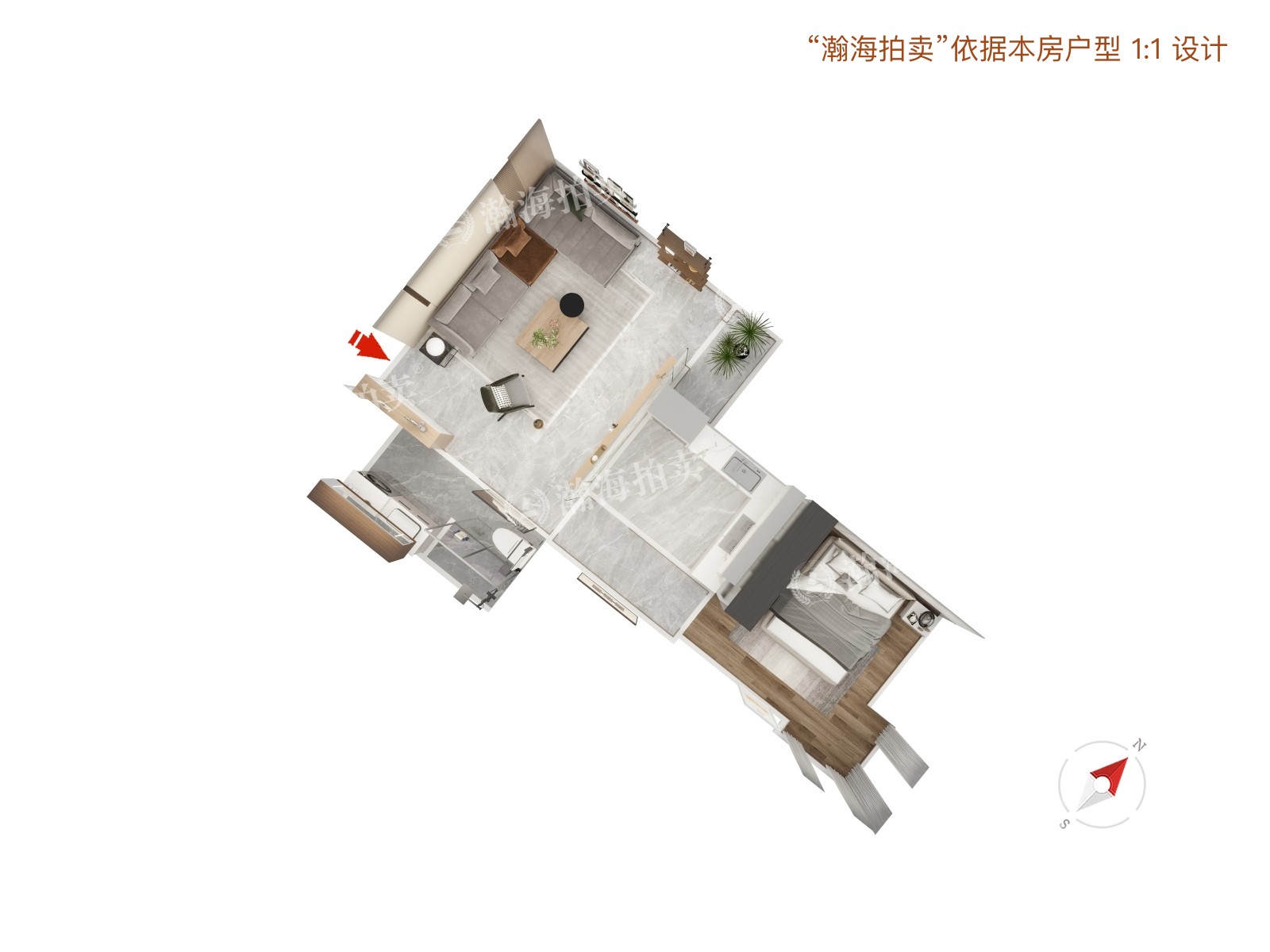嘉莲苑3号楼1903室