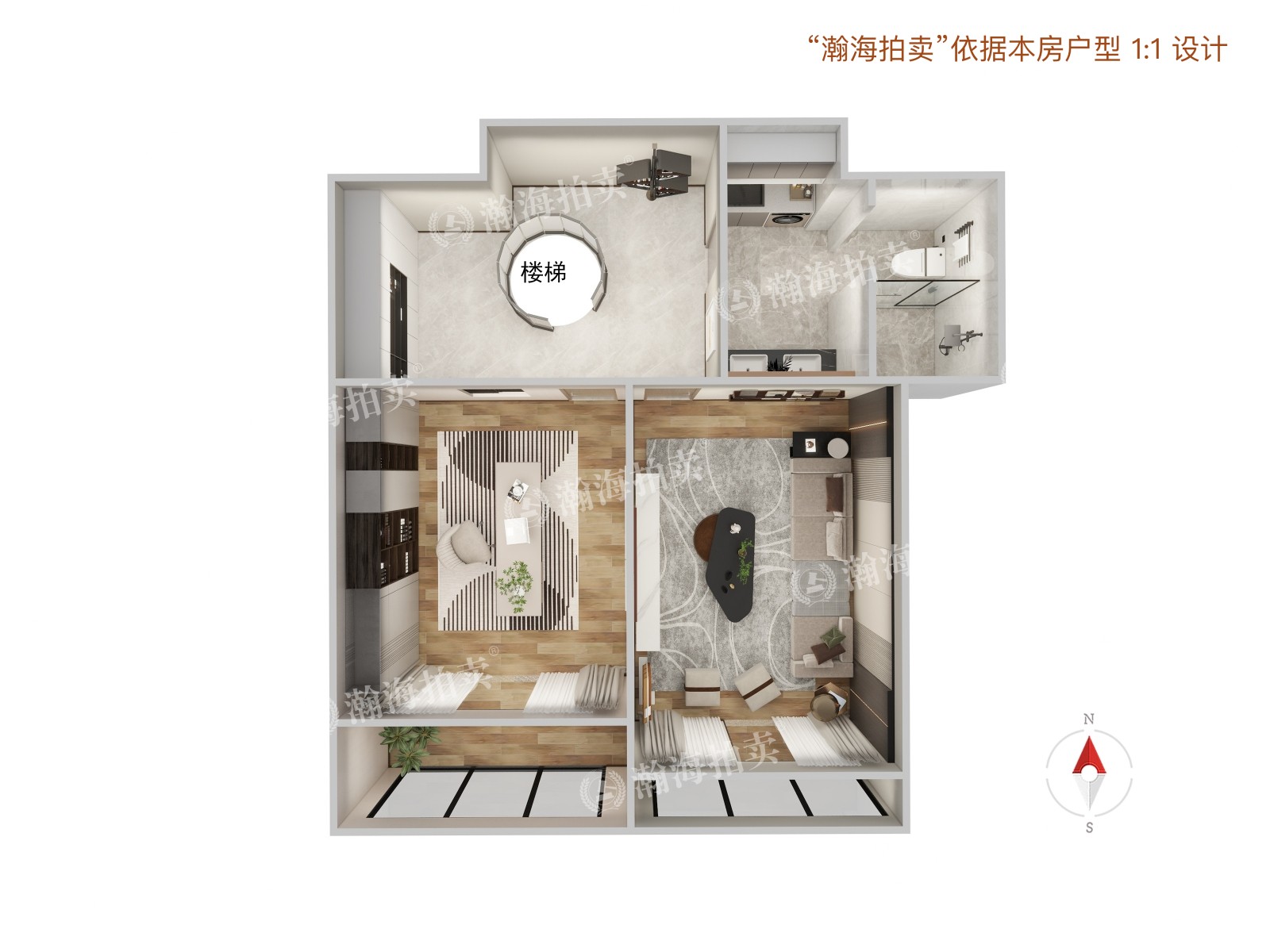 金科廊桥水岸5号楼2单元502室（复式）