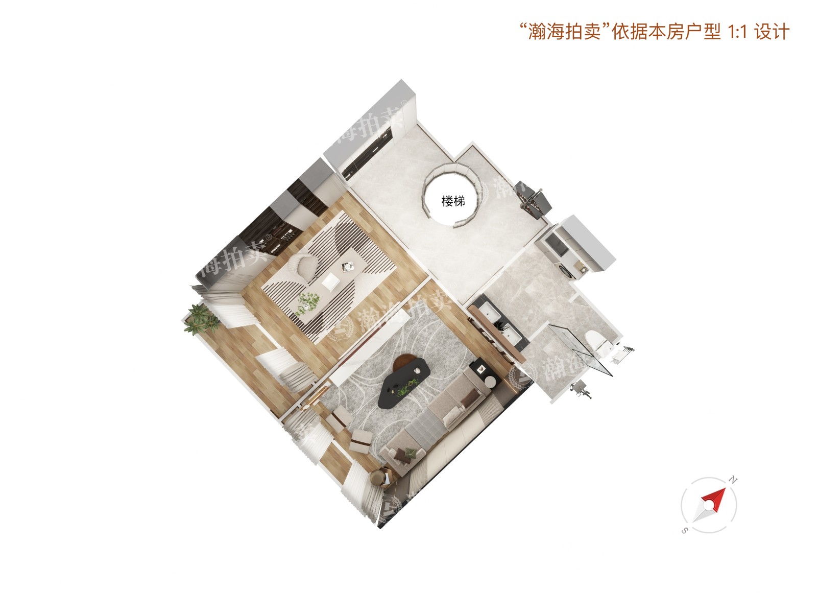 金科廊桥水岸5号楼2单元502室（复式）