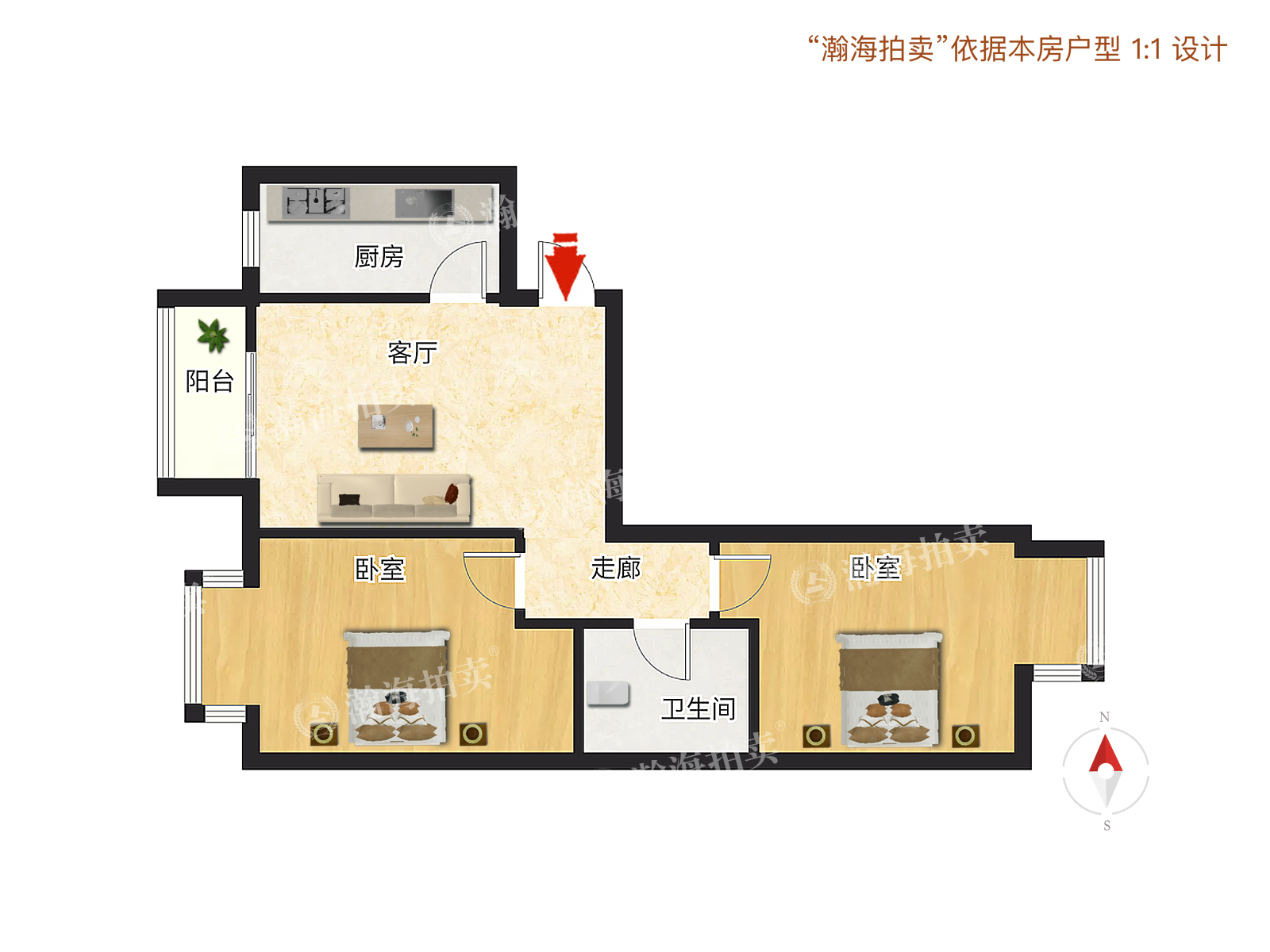 龙鼎园6号楼201室