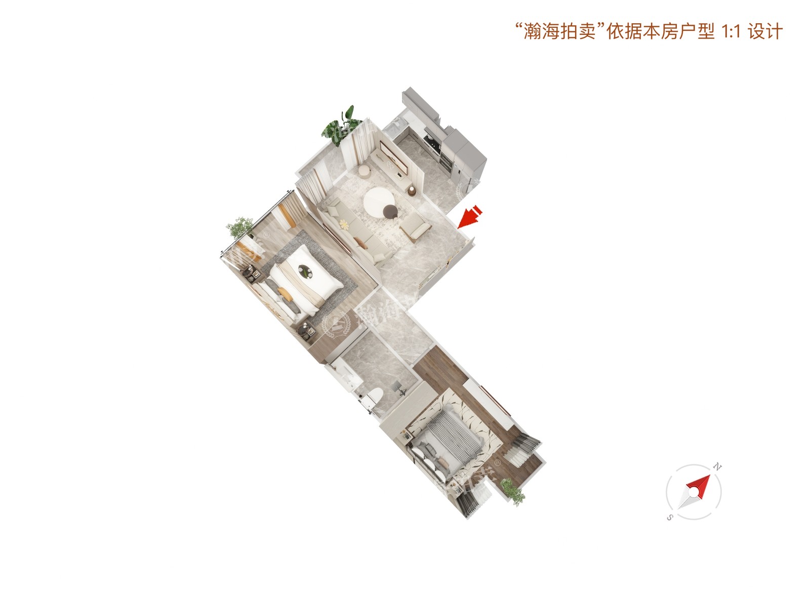龙鼎园6号楼201室