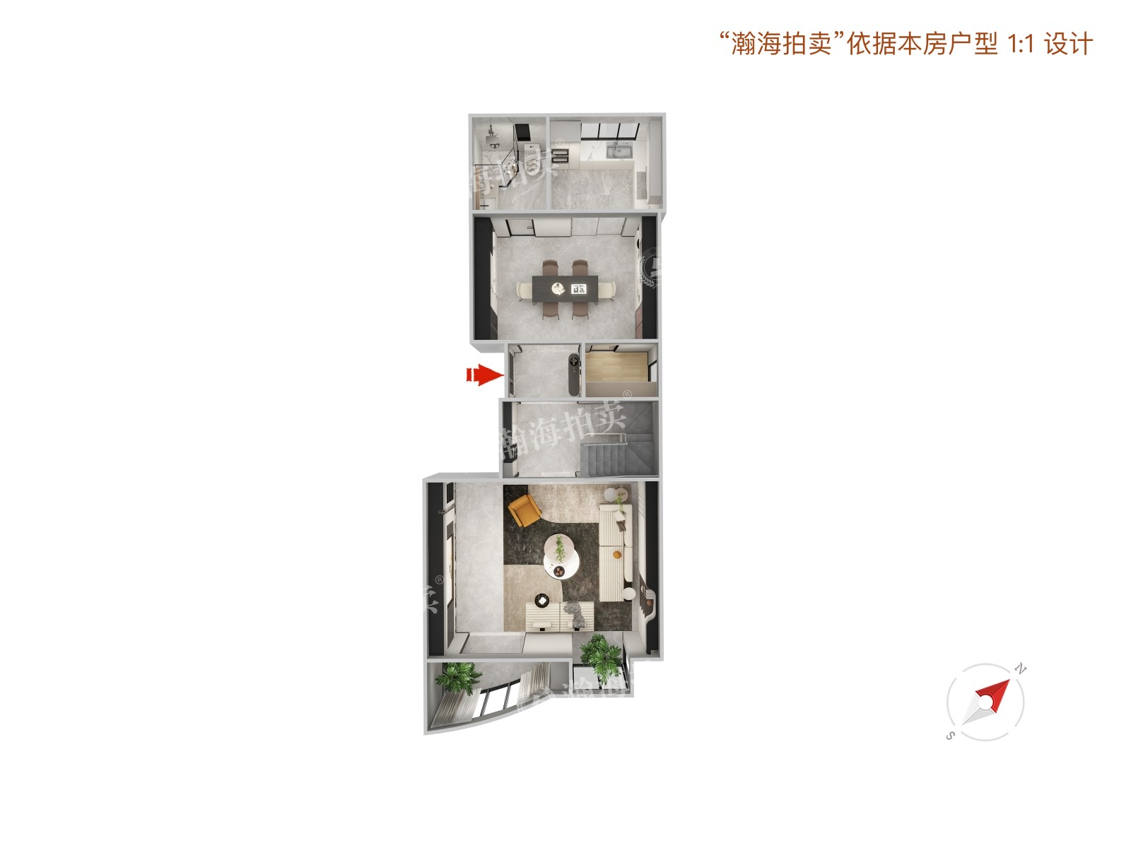 灵秀山庄22号楼2单元502室