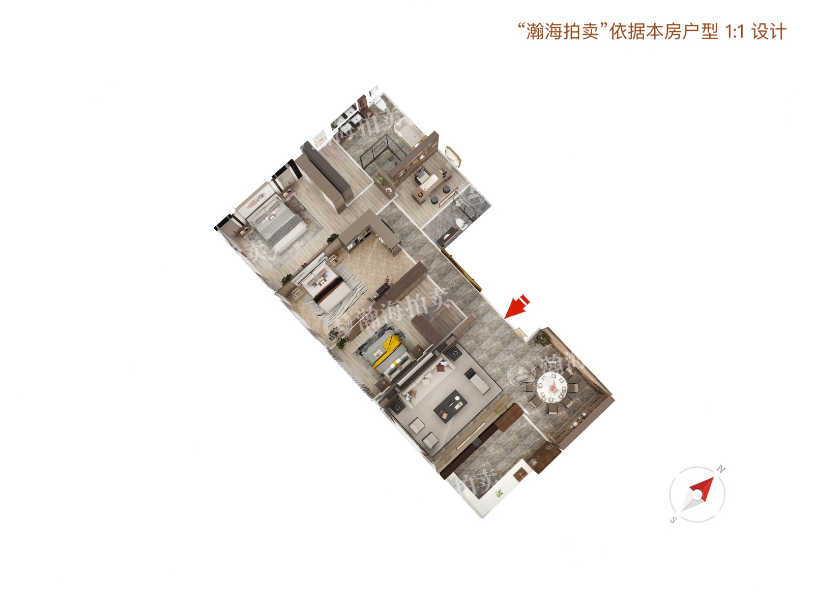 国悦府1号楼11110室