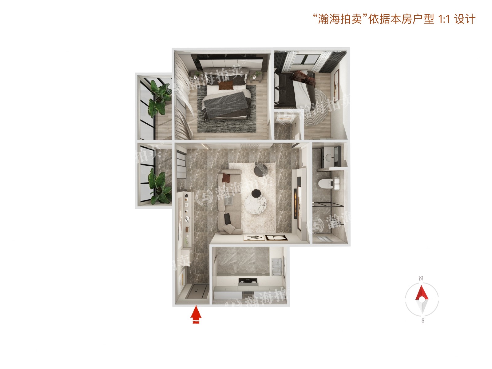 翠成馨园A区322号楼4单元1504室