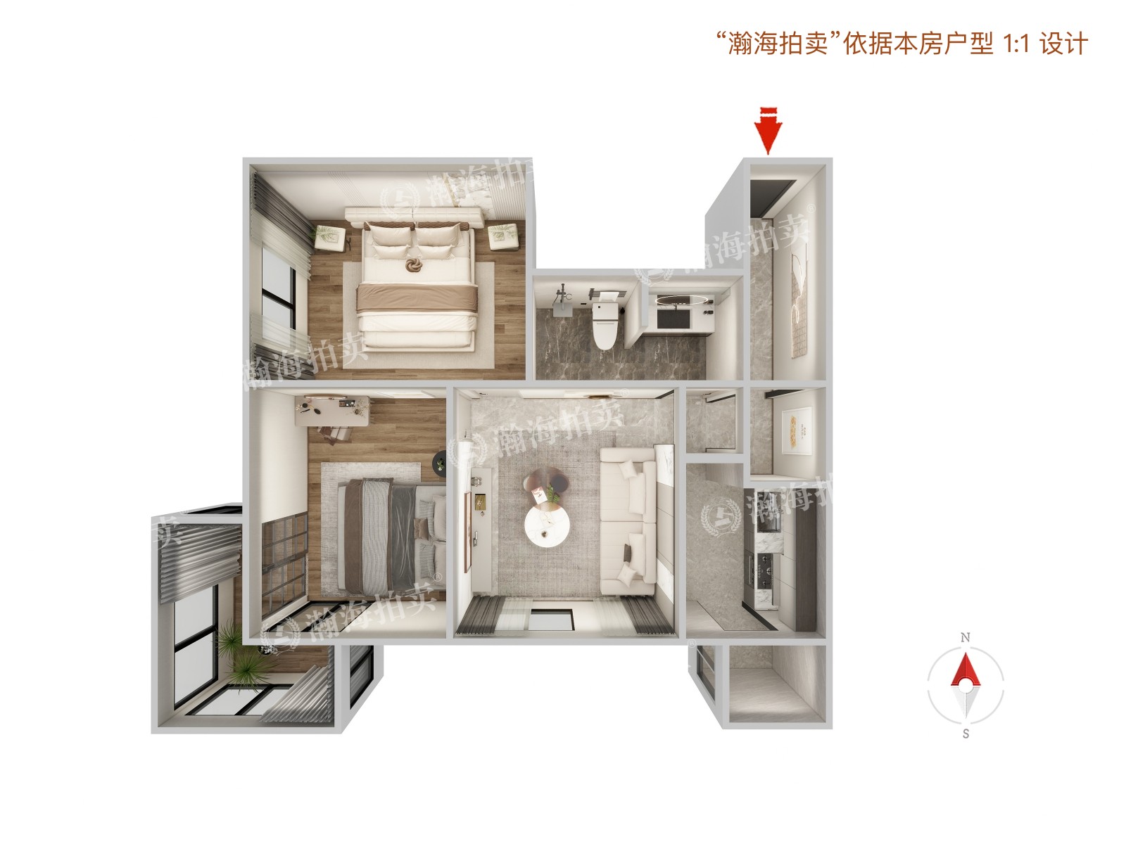 南湖中园二区225号楼7室