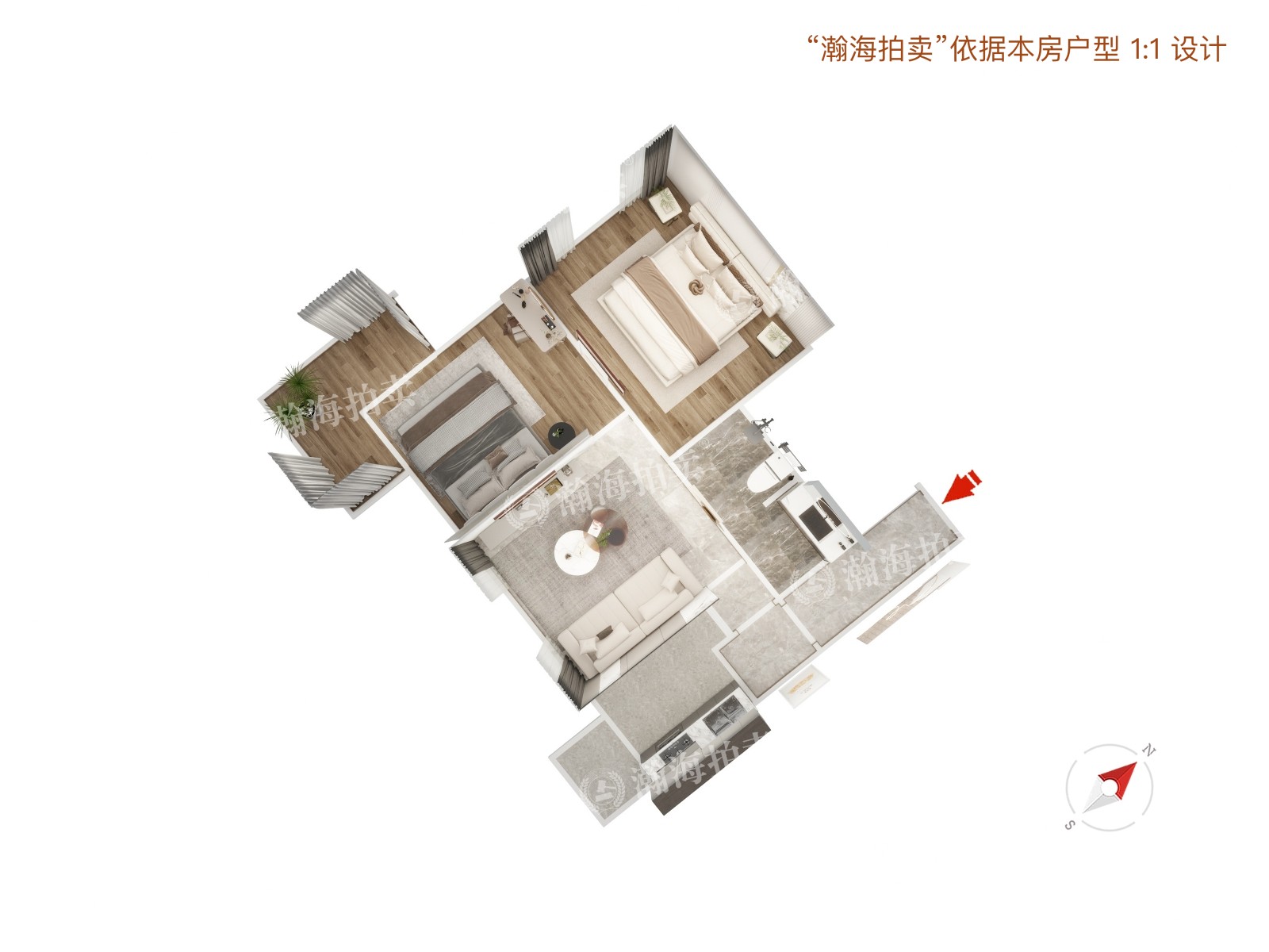 南湖中园二区225号楼7室