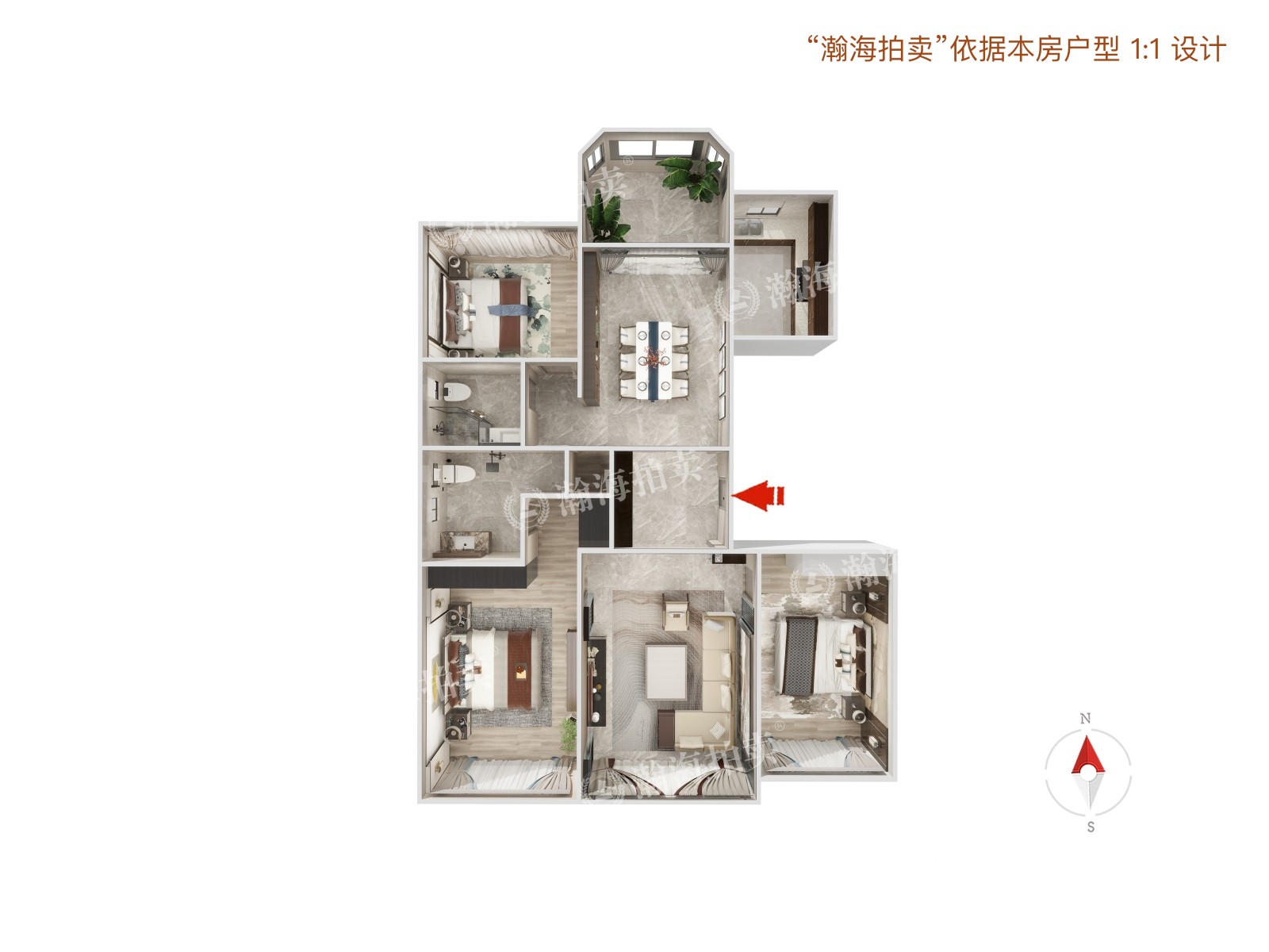 首开华润城8号楼2单元502室