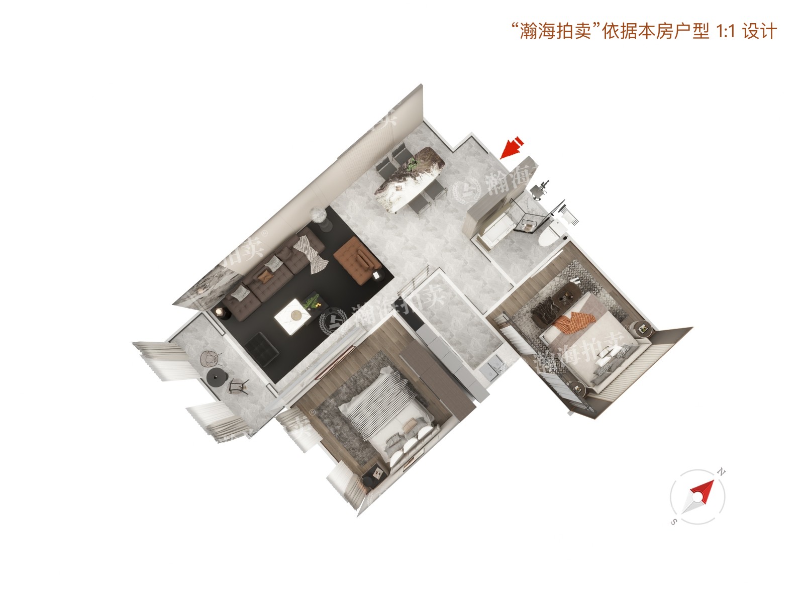 京粮悦谷首城西区1号楼2单元902室