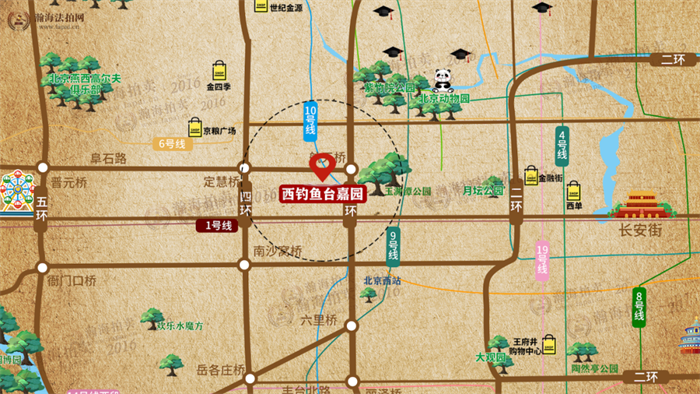 西钓鱼台嘉园
