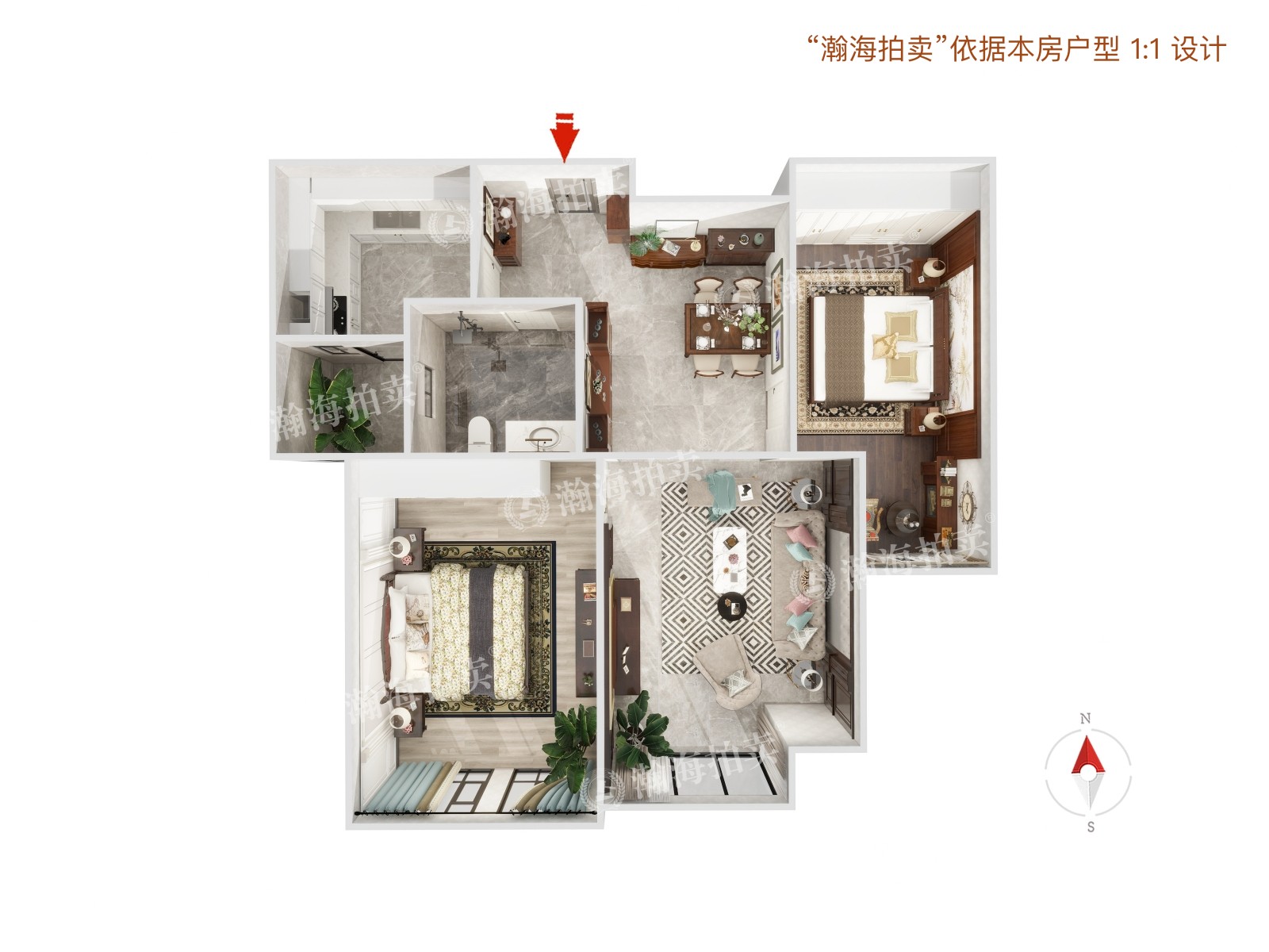 威尔夏大道2号楼A座1502室