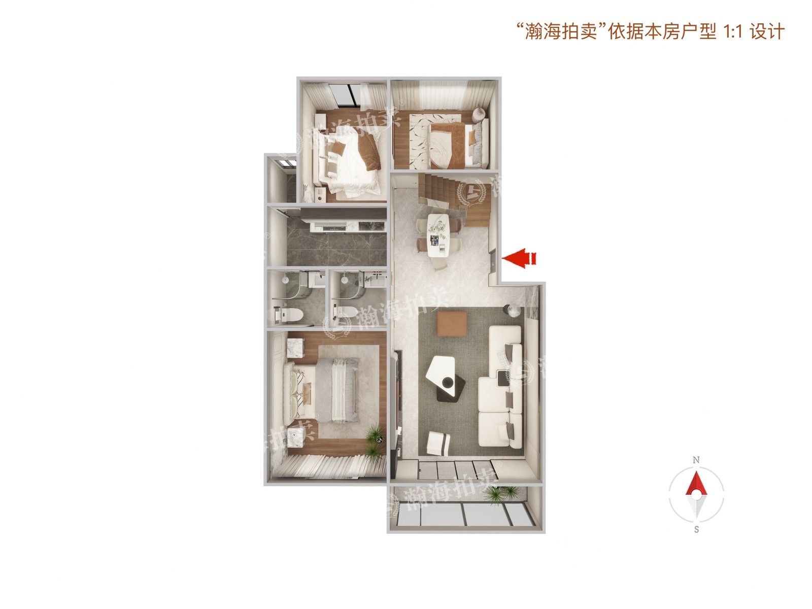 名流花园竹苑2号楼1单元502室