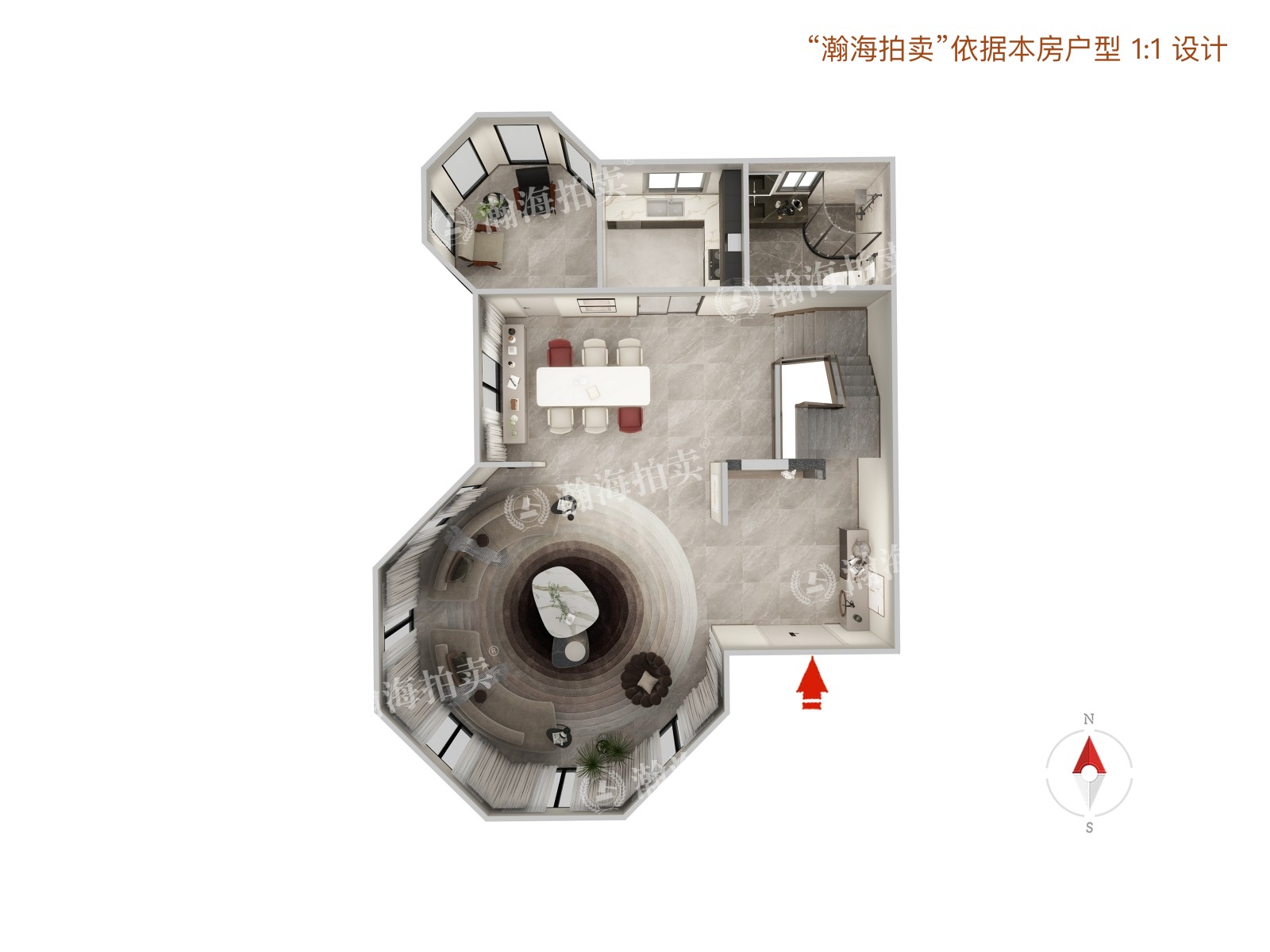 天地美墅212号楼01室
