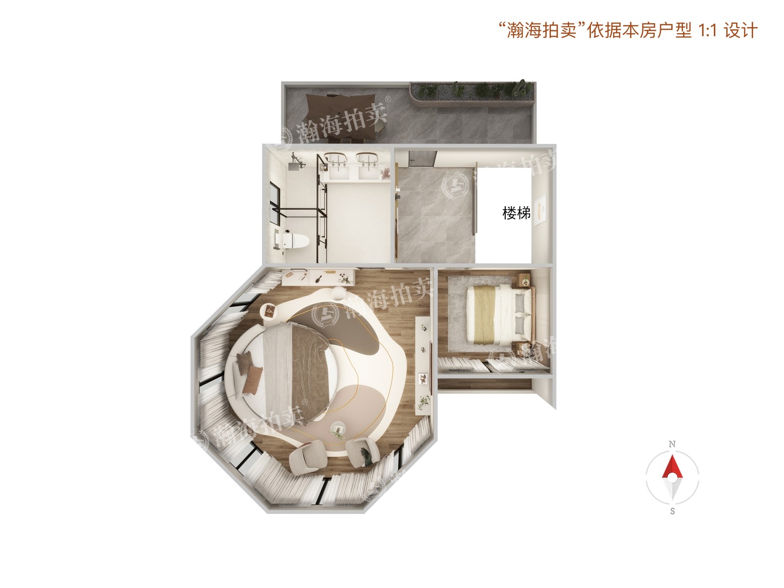 天地美墅212号楼01室