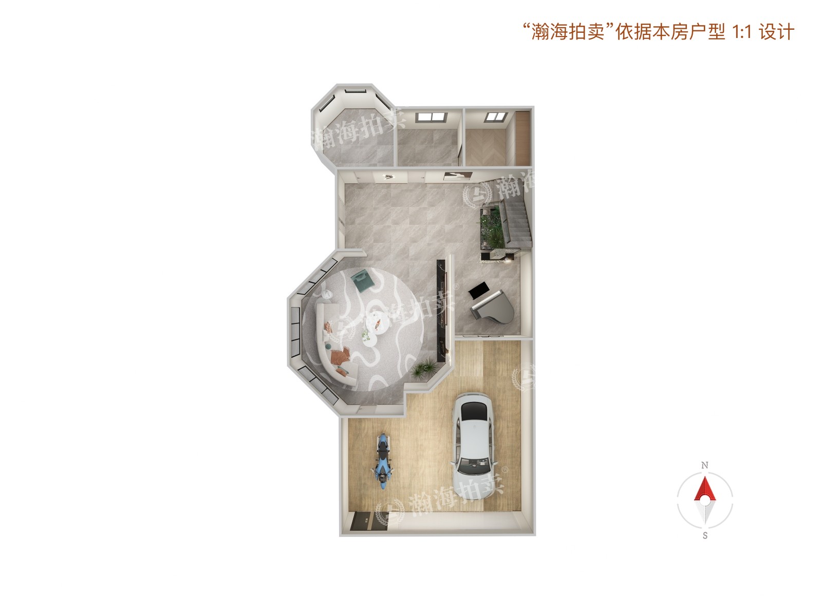 天地美墅212号楼01室