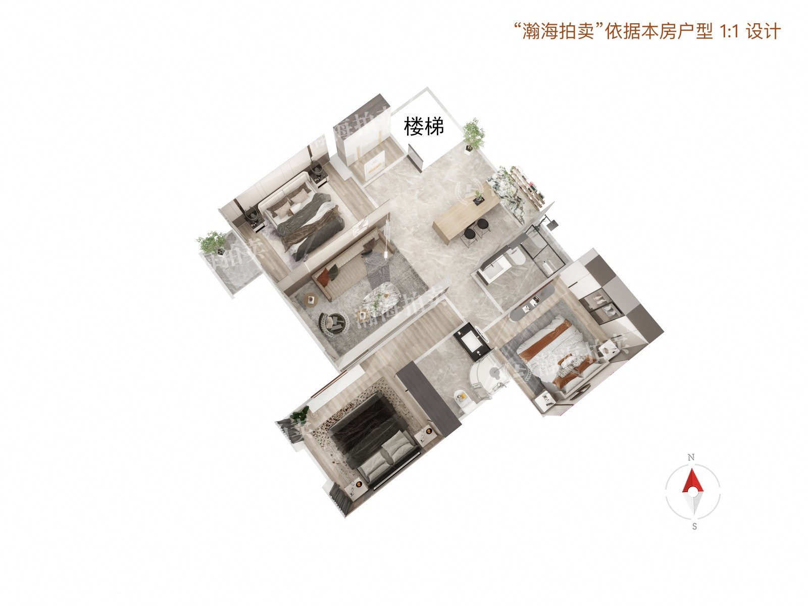 朝庭公寓2号楼6单元102室
