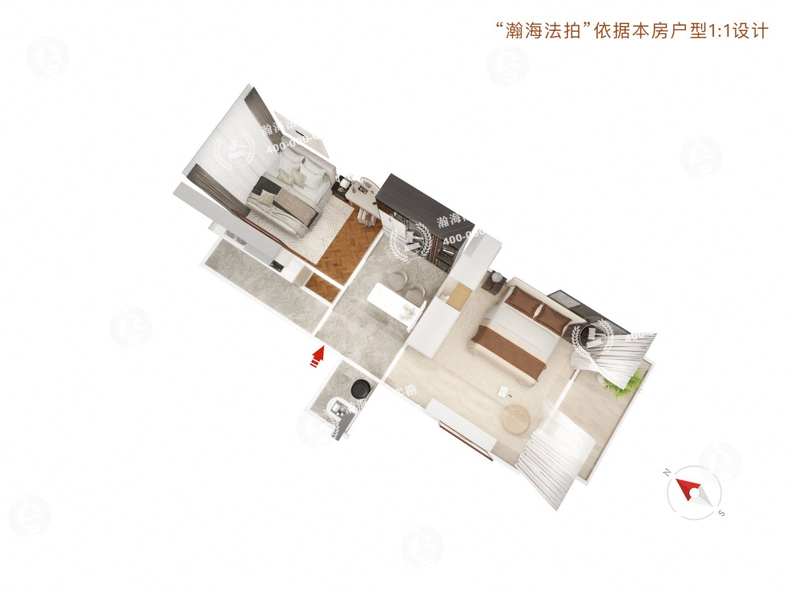 苹果园小区四区6号楼2单元23室