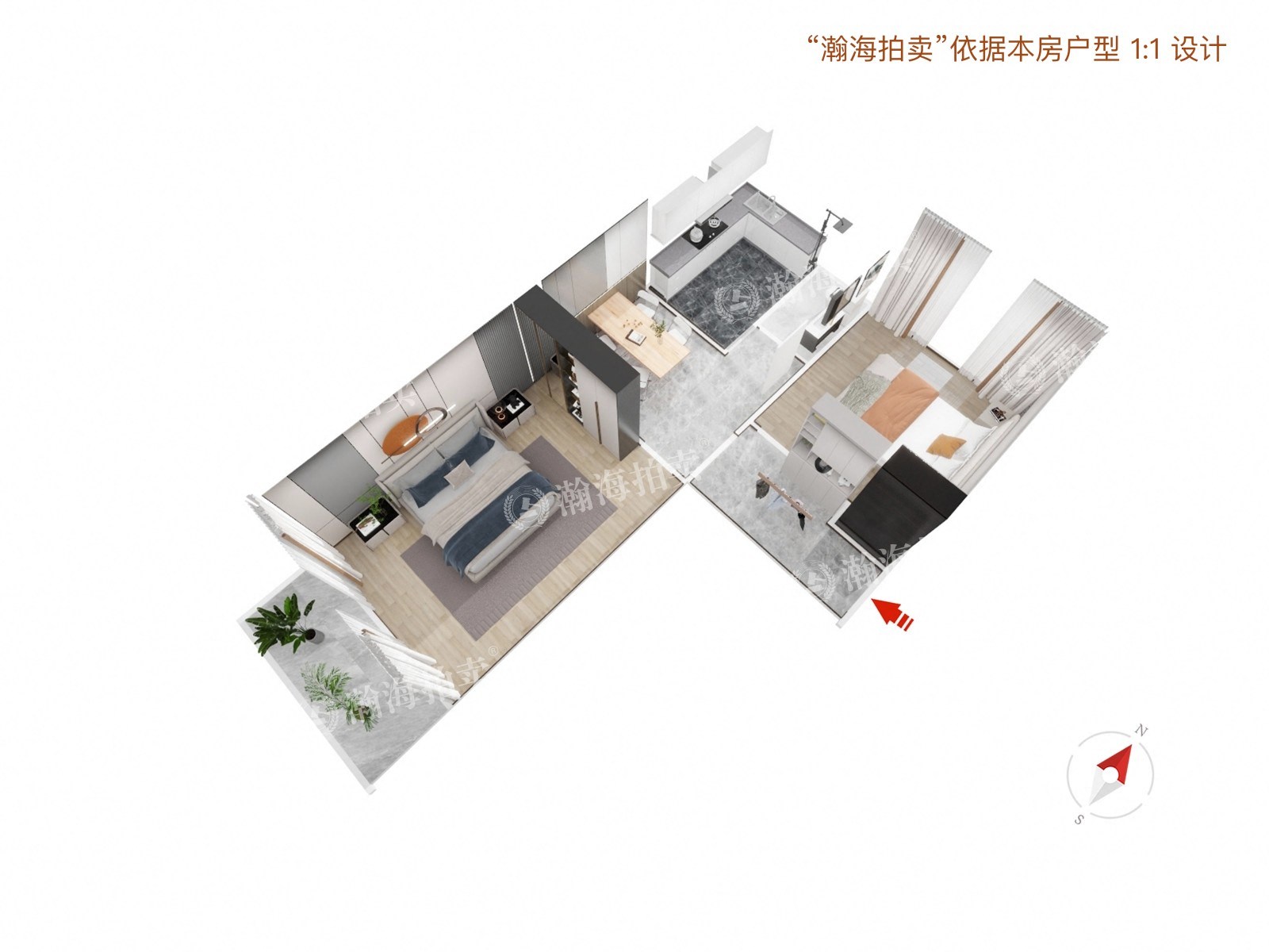 海户西里5号楼1单元18室