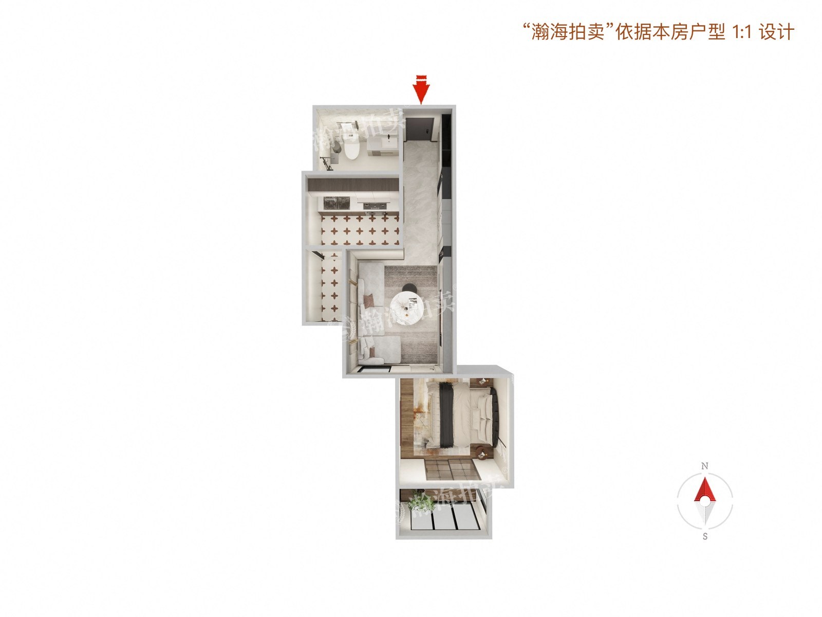 理想家园6号楼1806室
