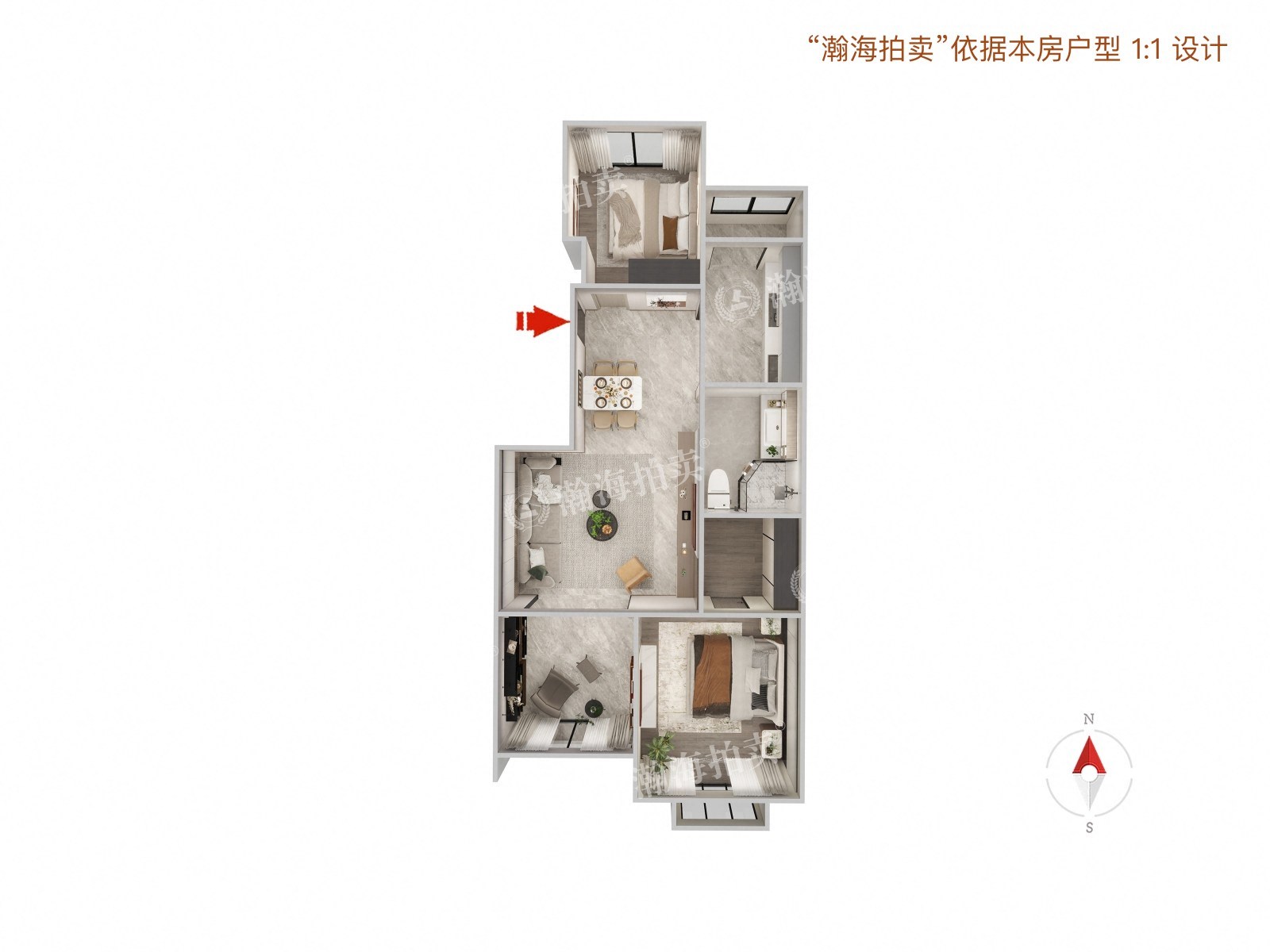 草桥欣园四区（未来上层）6号楼4单元1301室