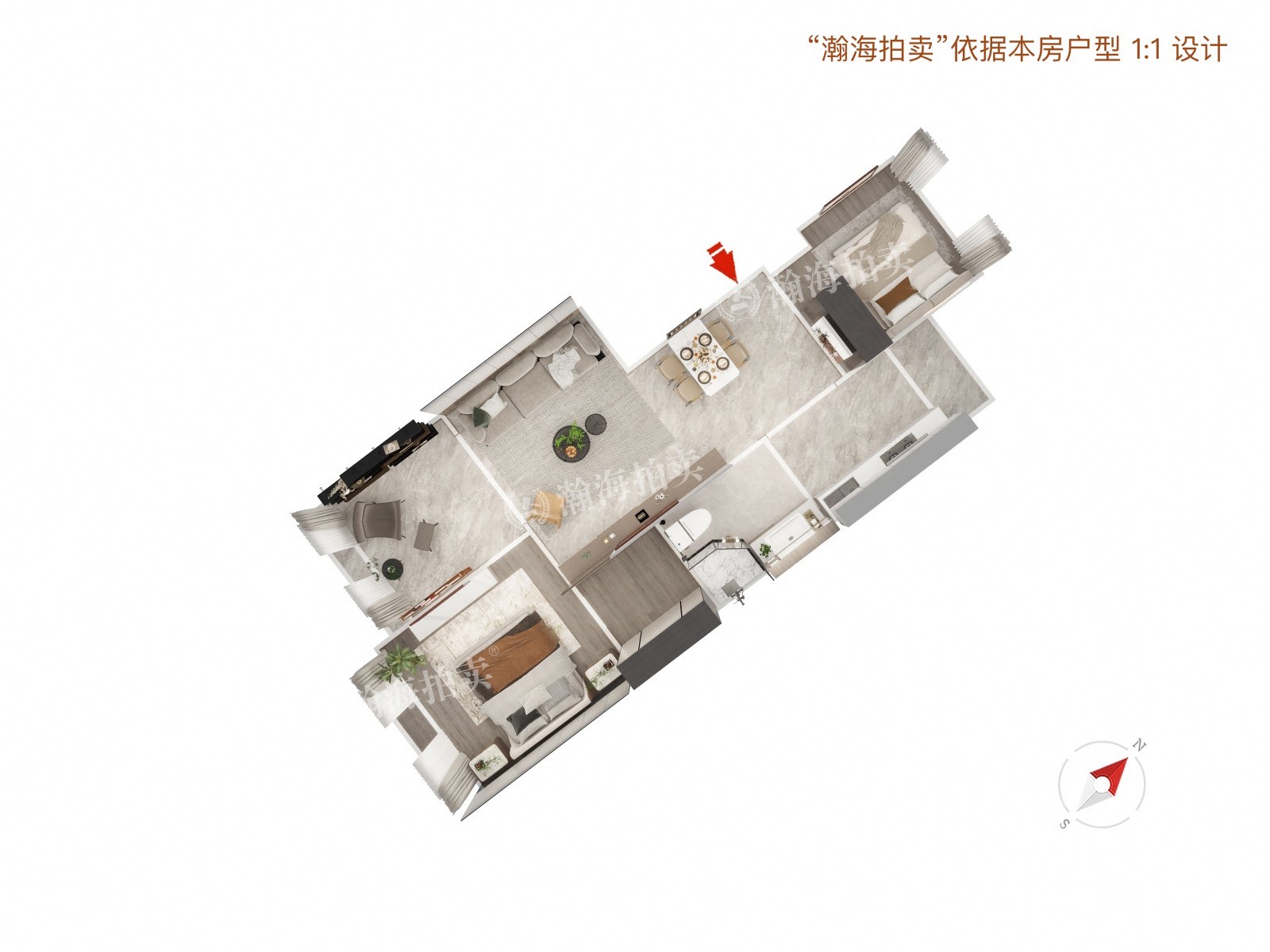 草桥欣园四区（未来上层）6号楼4单元1301室