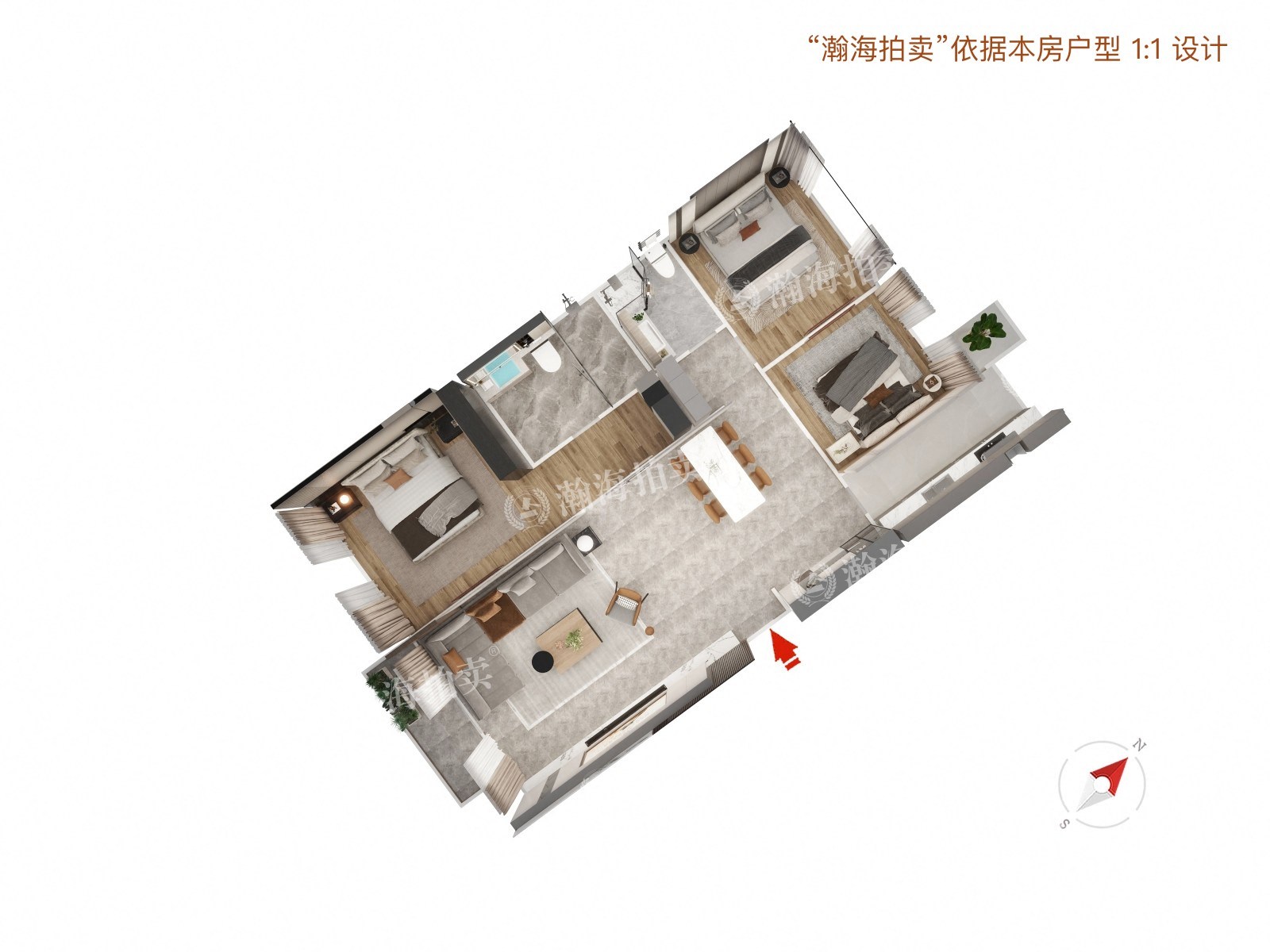 泰禾一号街区2号楼904室