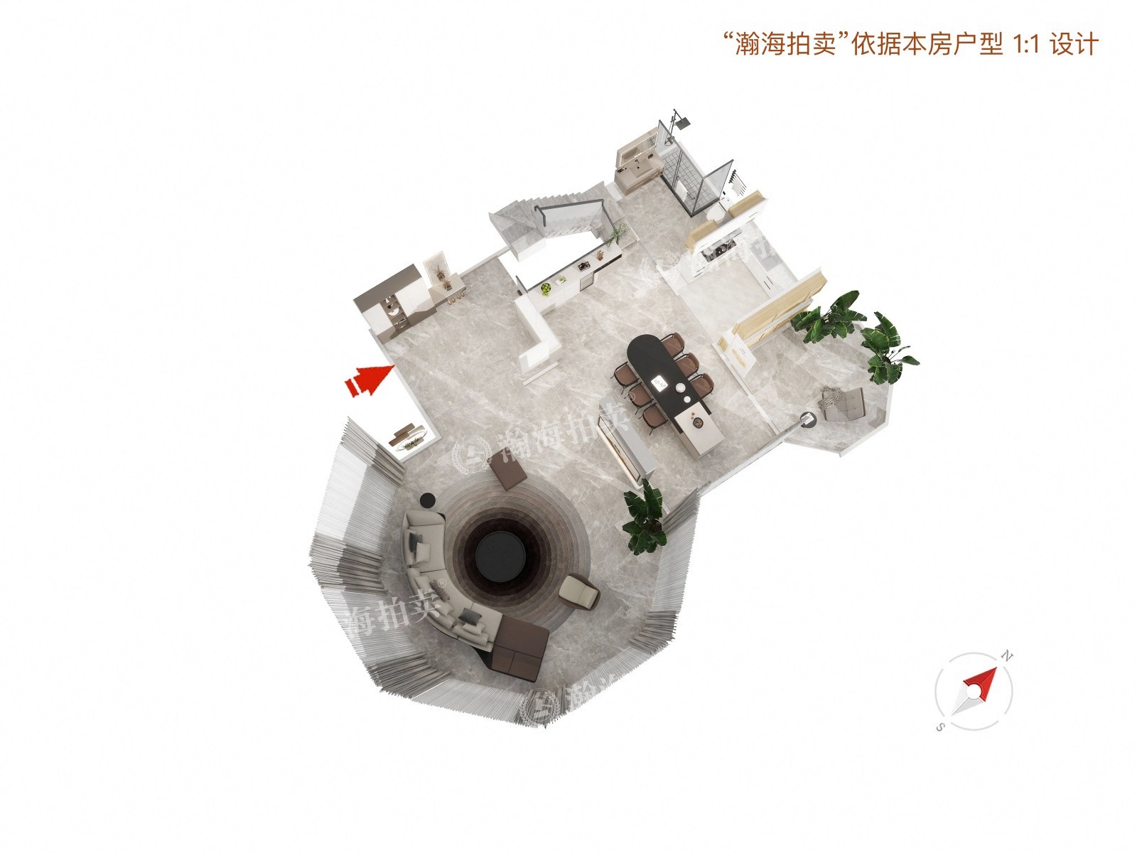 天地美墅212号楼02室