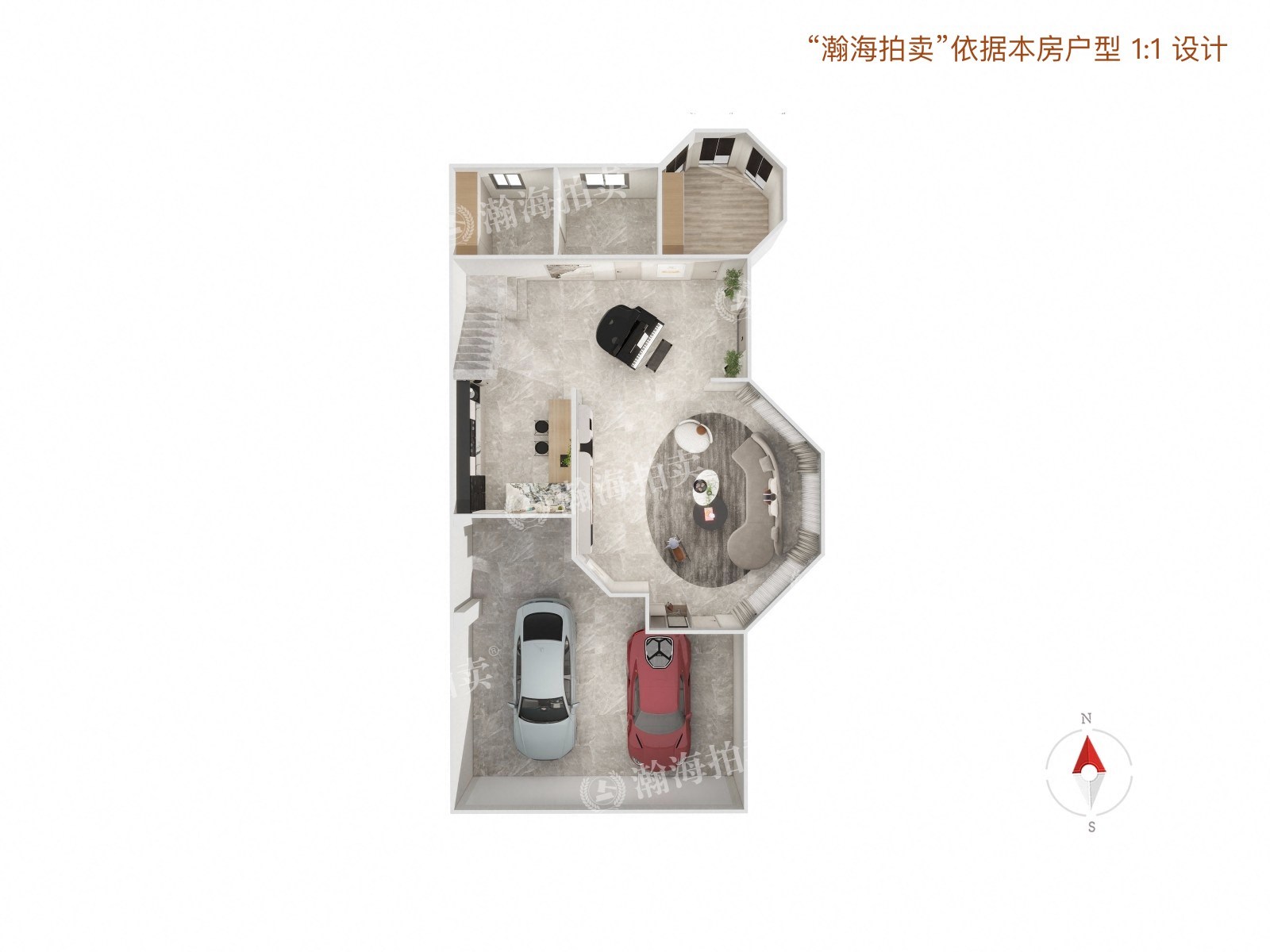 天地美墅212号楼02室