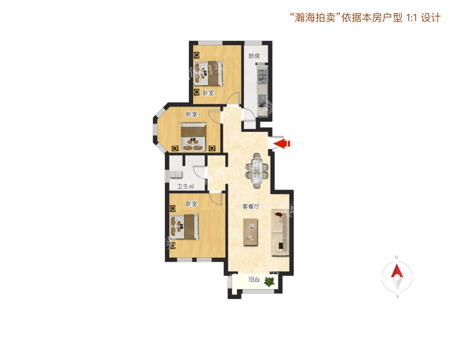 建邦华庭东区5号楼4单元102室