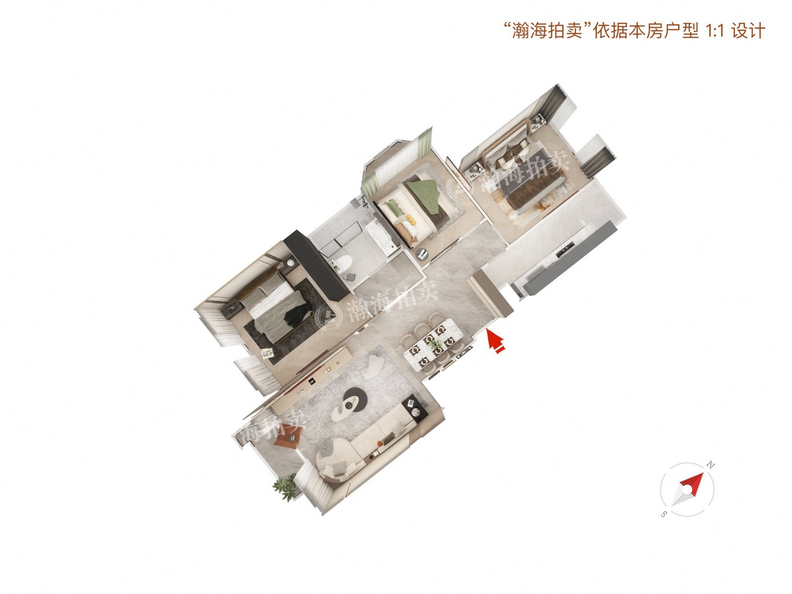 建邦华庭东区5号楼4单元102室