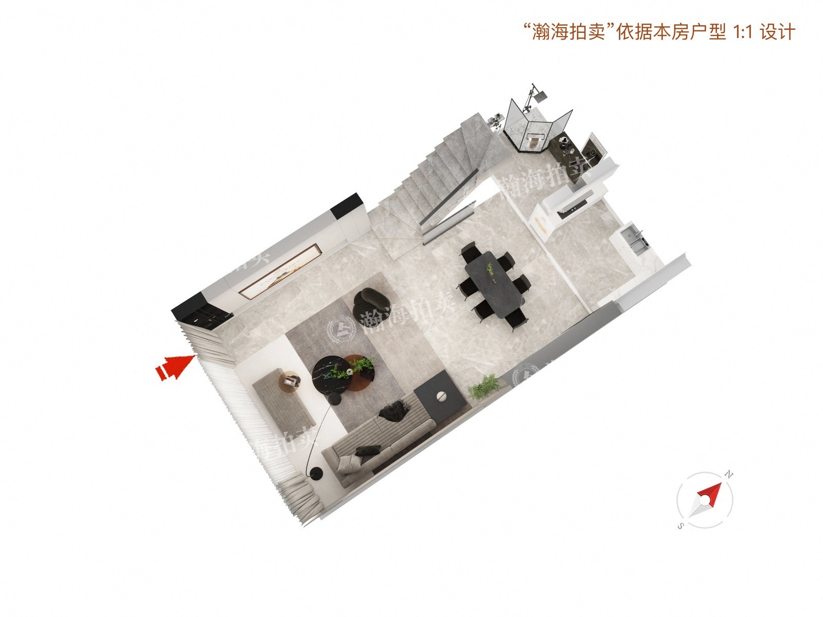 天地美墅203号楼04室