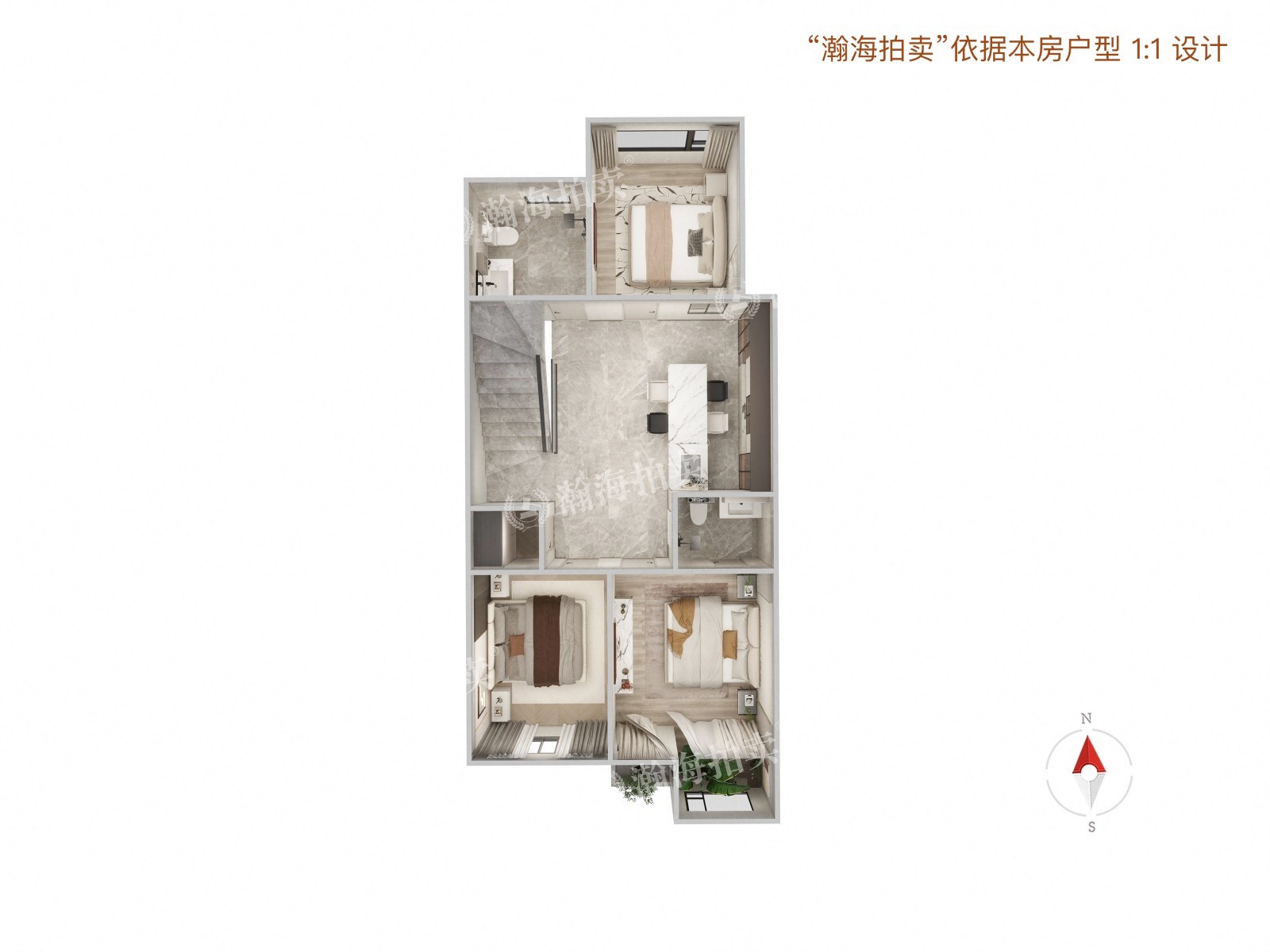 天地美墅203号楼04室