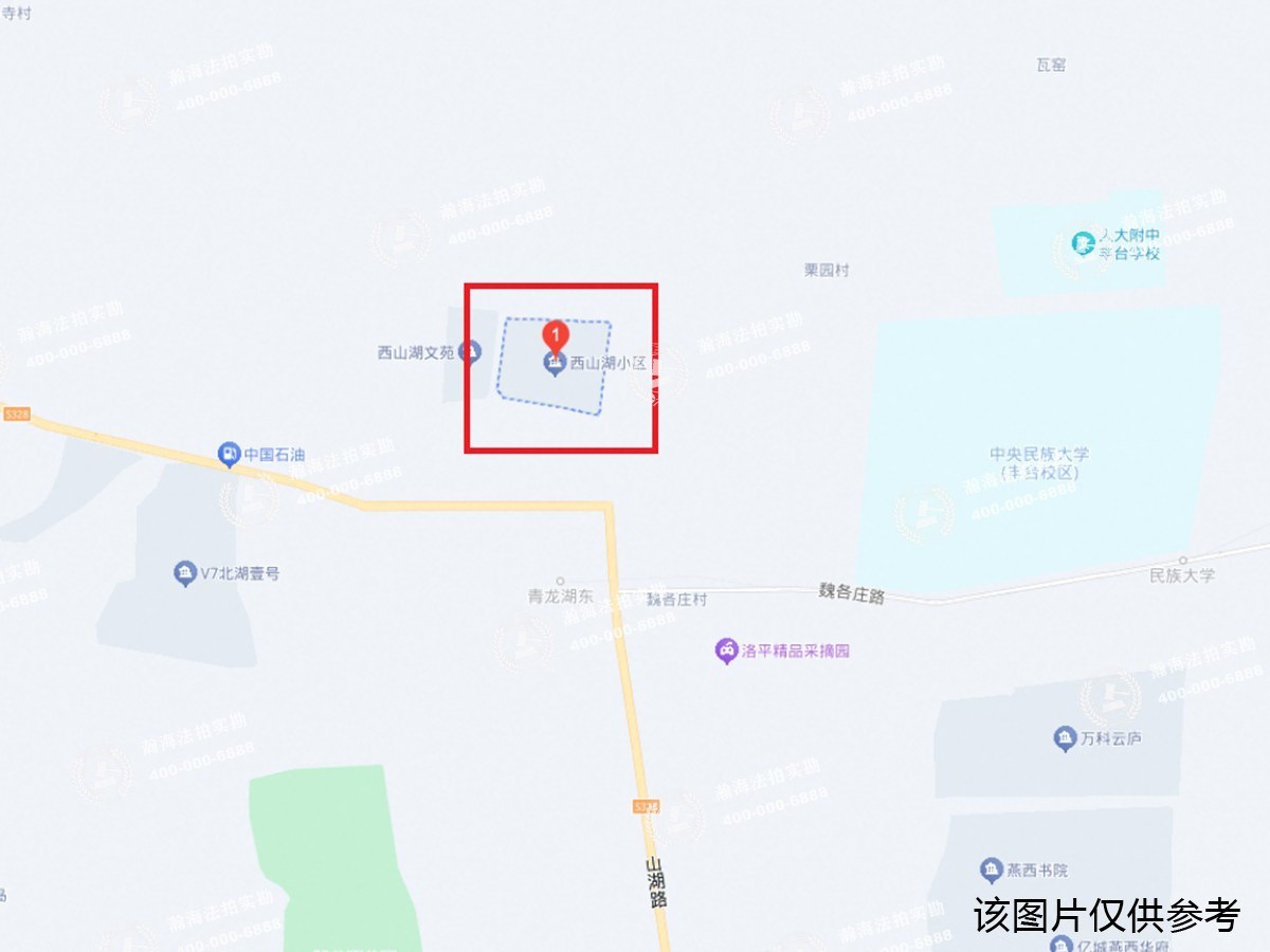 西山湖小区2号楼2单元105室（带1车位）